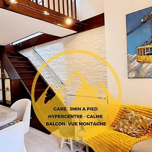  Appartement Yellow Home-by So'serenityhome-balcon Vue Montagne-mezzanine